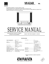 Aiwa VX-G143 User manual