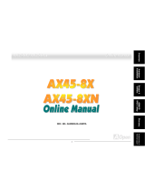 AOpen AX45-8XN Online Manual