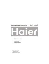 Haier HWM90-9188DD User manual