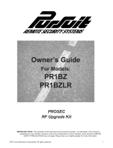 PURSUIT PR1BZ Owner's manual