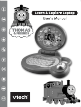 VTech Thomas & Friends Learn & Explore Laptop User manual