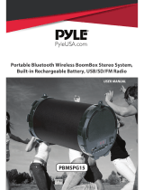 Pyle PBMSPG15 User manual