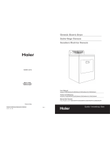 Haier Genesis RDE400AW/R User manual