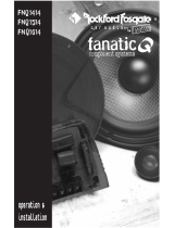 Rockford Fosgate Fanatic Q FNQ1514 Operation & Installation