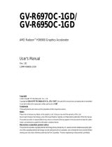 Gigabyte GV-R695OC-1GD User manual