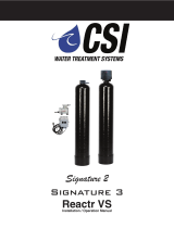 CSI Reactr VS RF20VS-S3 Installation & Operation Manual