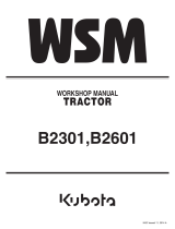 Kubota B2301 Workshop Manual