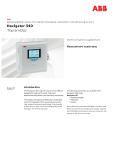 ABB Navigator 540 User manual