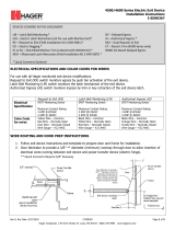 Hager 4501 Installation Instructions Manual
