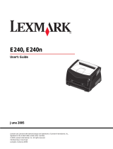 Lexmark E240 User manual