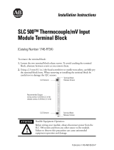 Rockwell Automation SLC 500 Thermocouple Installation guide