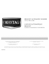 Maytag MVWB700VQ - 4.7 cu. Ft. Washer User guide