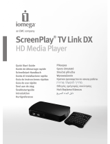Iomega ScreenPlay TV Link DX Quick start guide