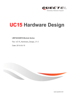 Quectel Wireless Solutions UC15 User manual