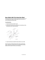 Intermec Microbar 9745 Base Station Supplementary Manual