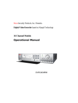 Mace DVR1604RW Operational Manual