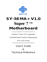 SOYO Super 7 SY-5EMA+ User's Manual & Technical Reference
