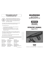 Simpson P27SL3 User manual