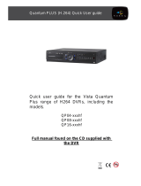 Vista Quantum Plus QP16-XXXhf Quick User Manual