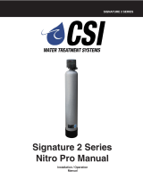 CSI Signature 2 Nitro Pro Series Installation & Operation Manual