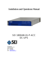 SEI 1800/48-2U-P-ACC Operating instructions