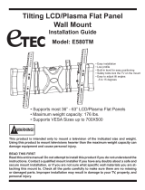 Etec E580TM Installation guide