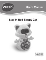 VTech Stay In Bed Sleepy Cat User manual
