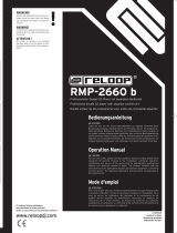 Reloop RMP-2660 b Operating instructions