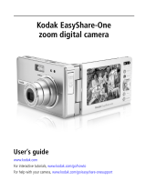 Kodak EASYSHARE ONE 4MP User manual