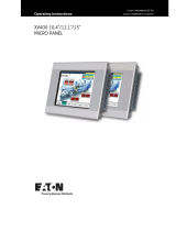 Eaton XV400 12.1" Operating Instructions Manual