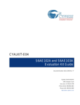 Cypress Semiconductor CYALKIT-E04 Series User manual