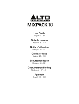 Alto Professional MIXPACK 10 User manual