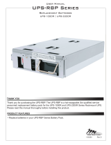 Middle Atlantic Products UPS-1000R User manual