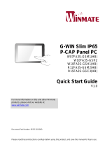 Winmate R12FA3S-GSM2HB Quick start guide