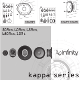 Infinity Kappa Series 50.9cs User manual