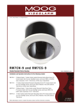 Moog Videolarm RM7TN-9 Installation And Operation Instructions Manual
