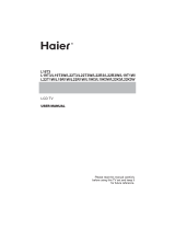 Haier L19R1W User manual