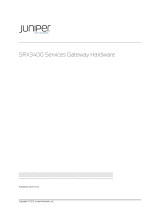 Juniper SRX3400 User manual