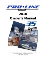 Pro-Line Boats 2010 35 Express Owner's manual