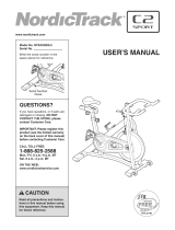 NordicTrack C2 Sport Bike User manual