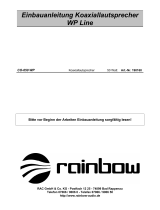 Rac Rainbow WP Series Installation guide