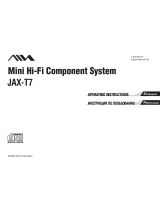 Aiwa JAX-S8 Operating Instructions Manual