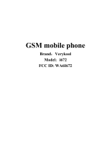 Verykool i672 User manual