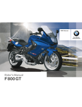 BMW F 800 GT Rider's Manual