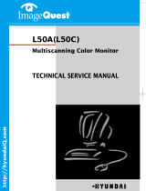 Hyundai ImageQuest L50A Technical & Service Manual