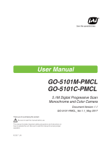 JAI GO-5101M-PMCL User manual