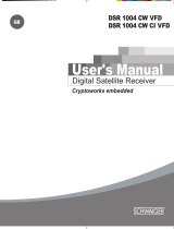Schwaiger DSR 1004 CW CI VFD User manual