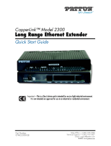 Patton electronic CopperLink 2300 User manual