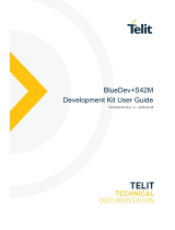 Telit Wireless Solutions BlueDev+S42M User manual