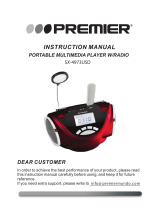 Premier SX-4973USD User manual